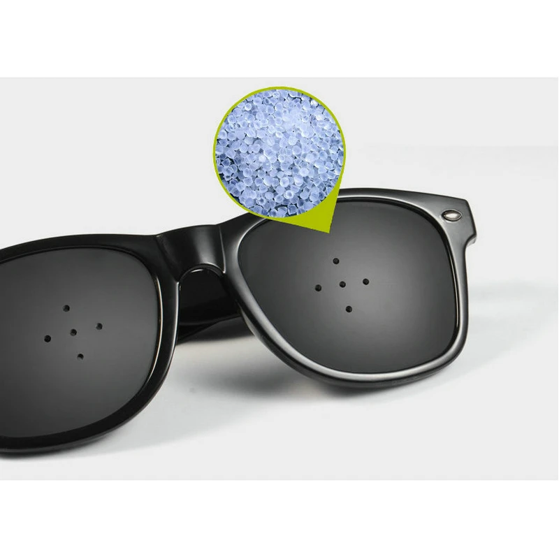 

Eyelets anti-myopia astigmatism goggles strabismus correction fatigue protection eye sight adult pinhole glasses JW