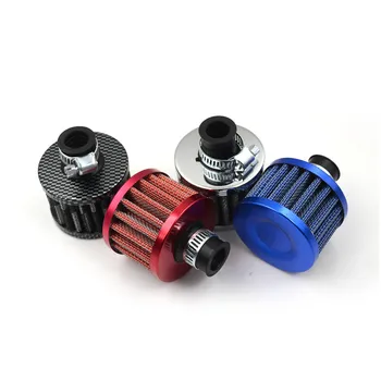 

Motor Oil Cold Air Intakes For Cars Filter Kit Universal 12mm Crank Case Vent Cover Breather High Quality
