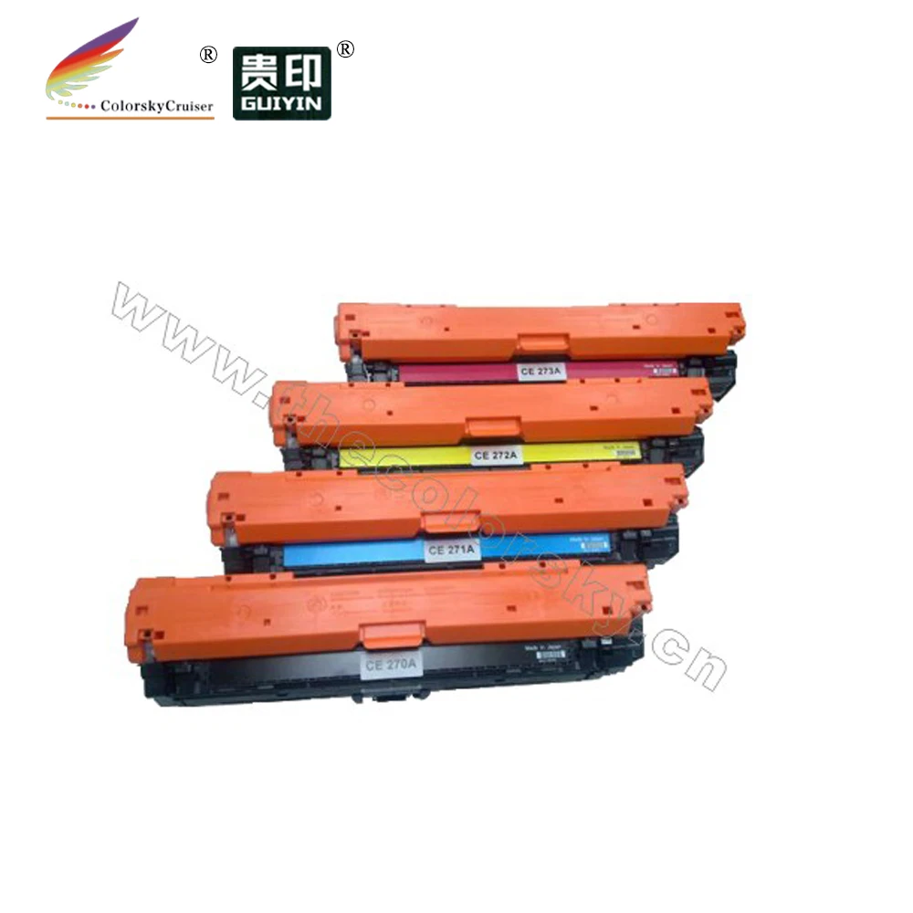 (CS H270 273) совместимый тонер картридж для HP CP5525 cp 5525 CE270A CE 270A CE270 270 70A 70 CE271A CE272A CE273A 13K