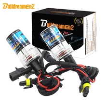 Buildreamen2 55W 12V HID ксеноновая лампа H1 H3 H7 H8 H9 H11 9005 HB3 9006 HB4 880 881 3000 K-12000 K для автомобилей головной светильник тумана светильник