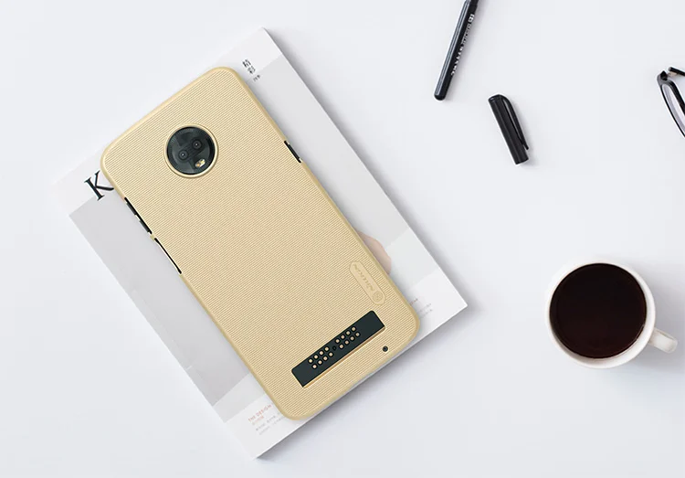 NILLKIN Super Frosted Shield High-quality Exquisite Protective Case for Motorola MOTO Z3 and Z3 PLAY Smartphone