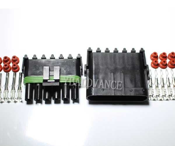 Top Supply Best Quality Female Male Motorcycle 6 Pin Connector With