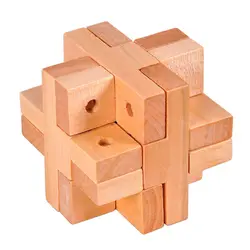 Горячая Распродажа деревянный подход замок логическая головоломка Burr Пазлы Логические интеллектуальной удаления Сборка игрушки
