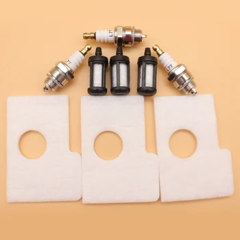 

3PCS AIR FUEL FILTER SPARK PLUG KIT FOR STIHL MS180 MS170 018 017 CHAINSAW #1130 124 0800