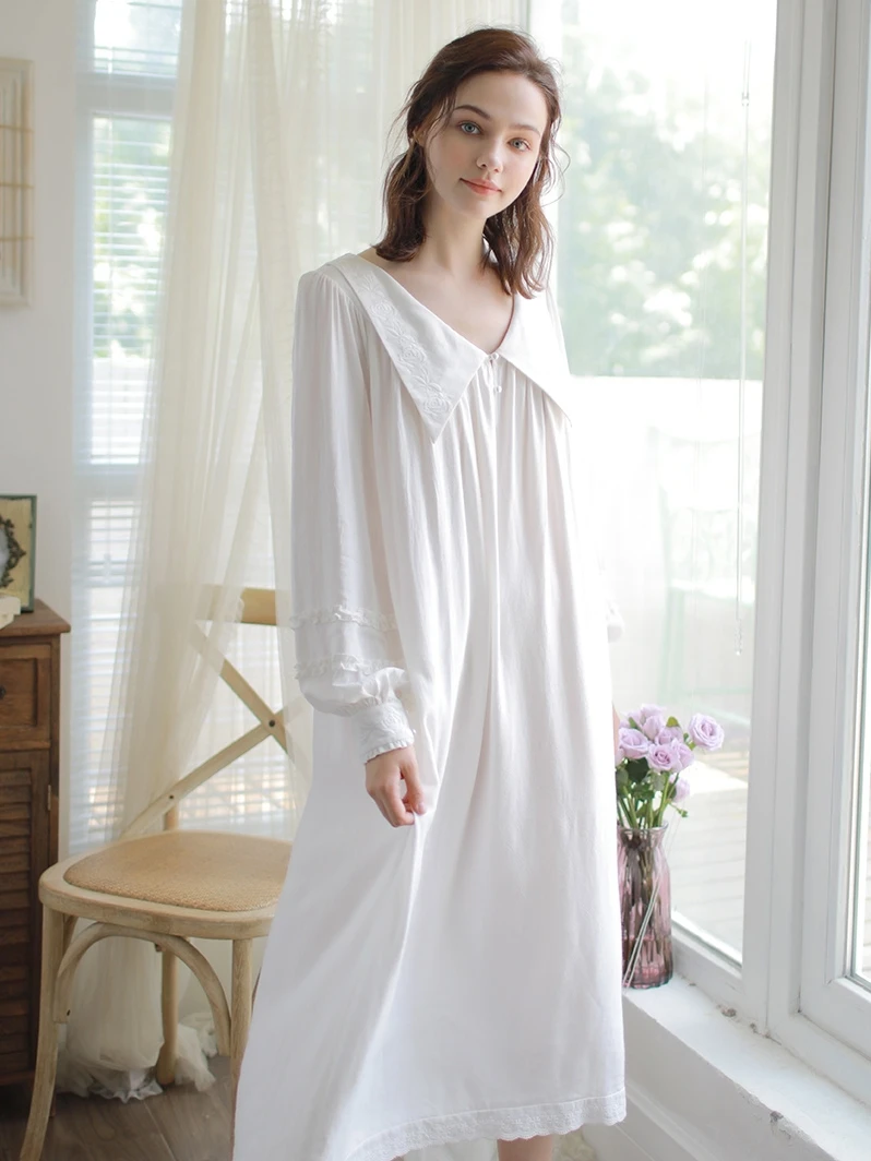 white night gown