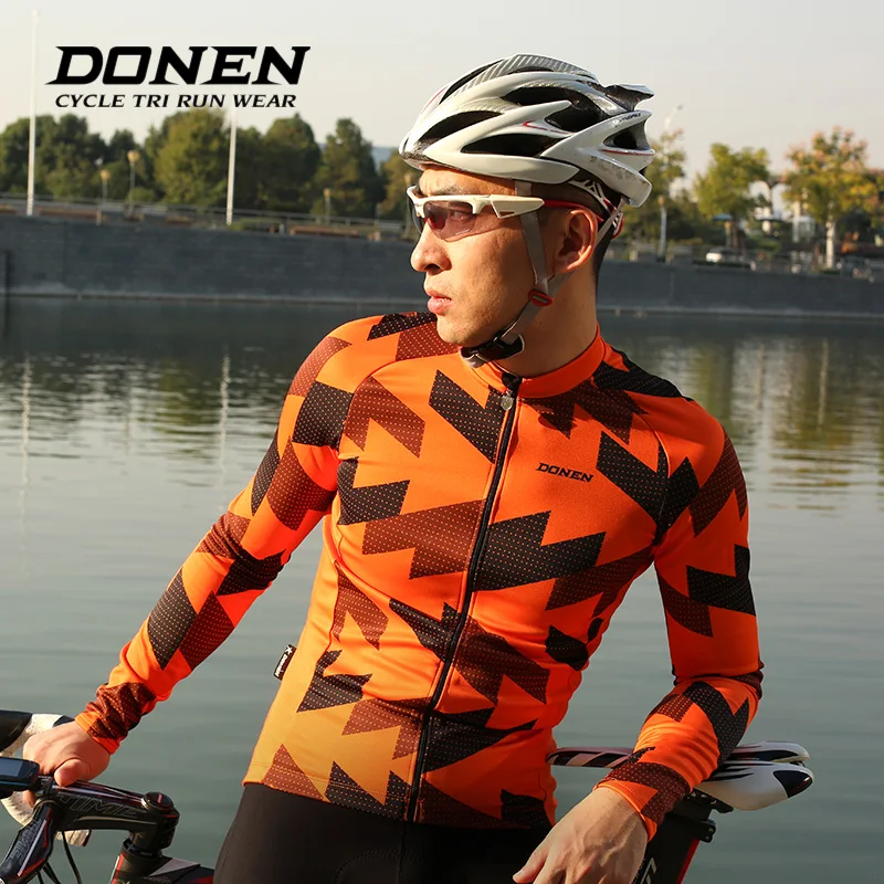 Куртка мужская флисовая с длинным рукавом на осень/зиму|cycling jersey jacket|cycling jacketcycling