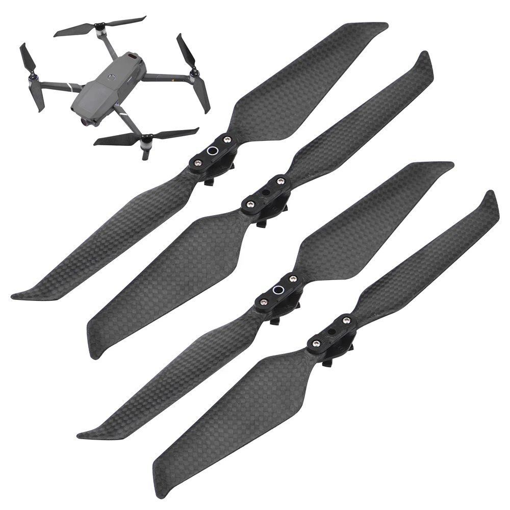 Пропеллер MAVIC 2 из углеродного волокна с низким уровнем шума 4 шт. лезвие для DJI Mavic