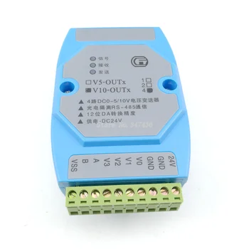 

0-10V voltage output generator transmitter photoelectric isolation 485 rpm 0-10V MODBUS RTU protocol