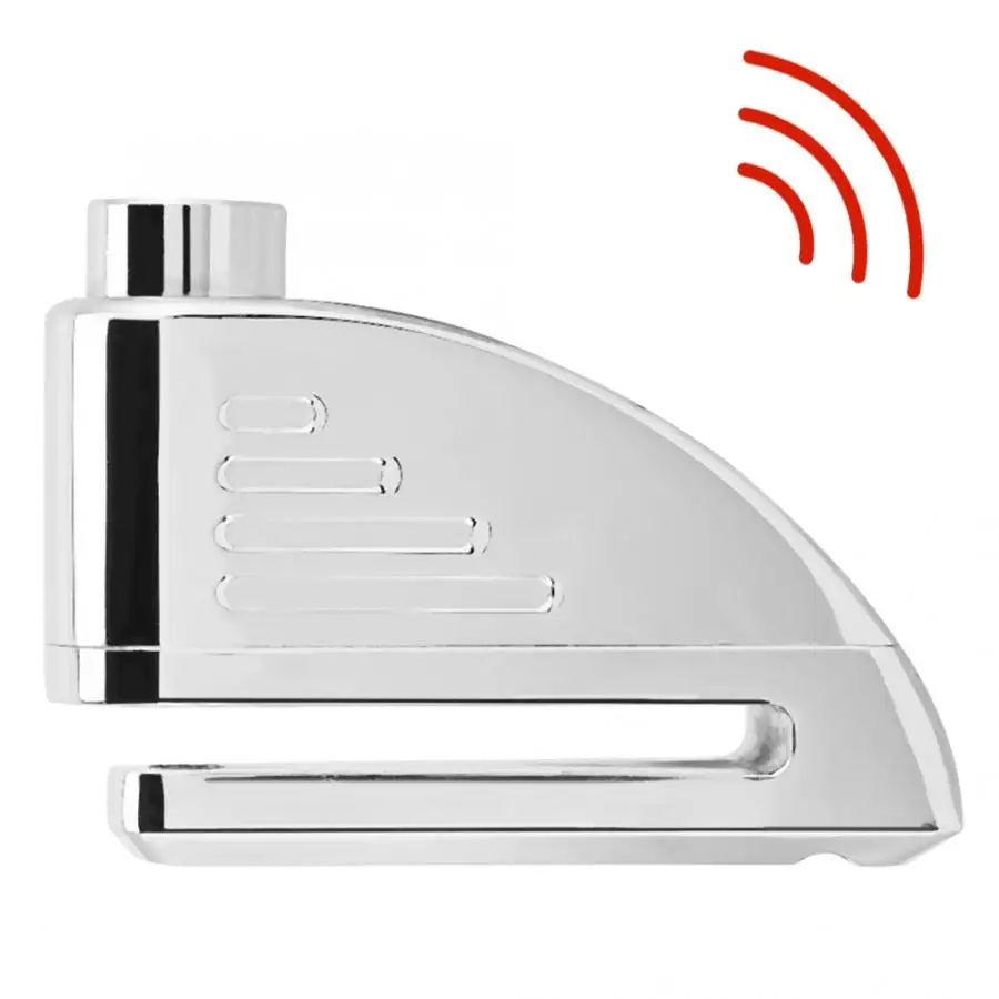 

Anti-theft Wheel Disc Brake Lock Security Alarm Lock for Motorcycle Bicycle Bike with 2 Keys 2019