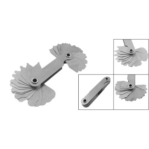 R1-6.5mm Карманный измерительный инструмент 32 листья радиус Калибр