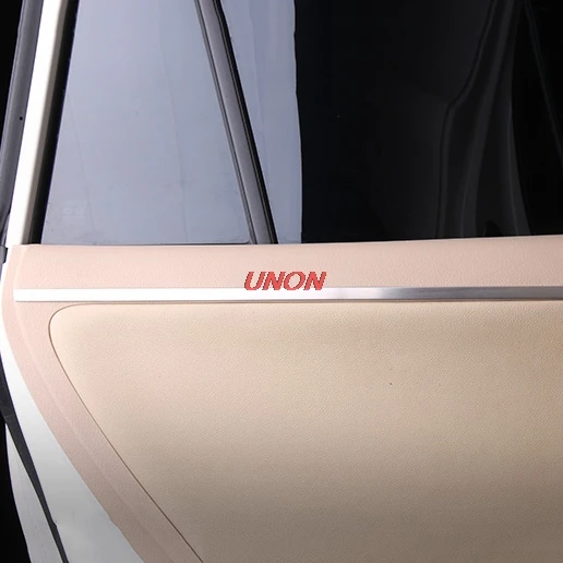 

Car inner cover stick stainless steel door garnish pillar column trim part for Toyota RAV4 2014 2017 2018 2019