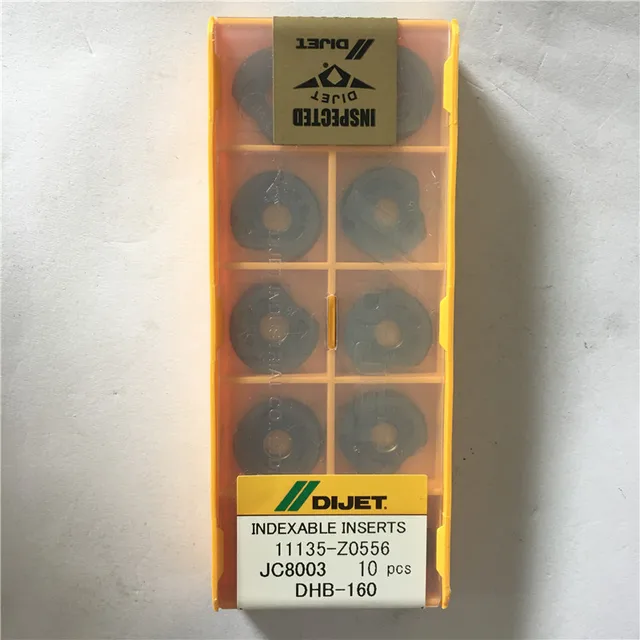 Buy DHB 160 JC8003 original DIJET milling inserts