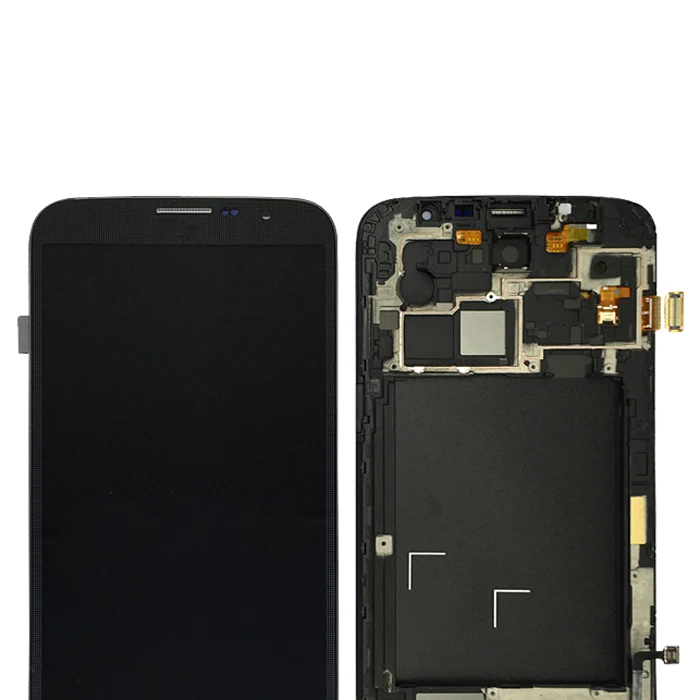 Sinbeda 6 3 &quotSuper AMOLED ЖК дисплей для Samsung Galaxy i9200 i9205 сенсорный экран с рамкой