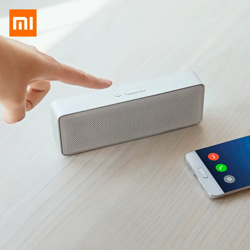 Xiaomi Mi квадратная коробка Bluetooth Динамик 2 стерео Портативный Динамик s Bluetooth 4,2 HD Высокое разрешение качество звука воспроизводить музыку MP3