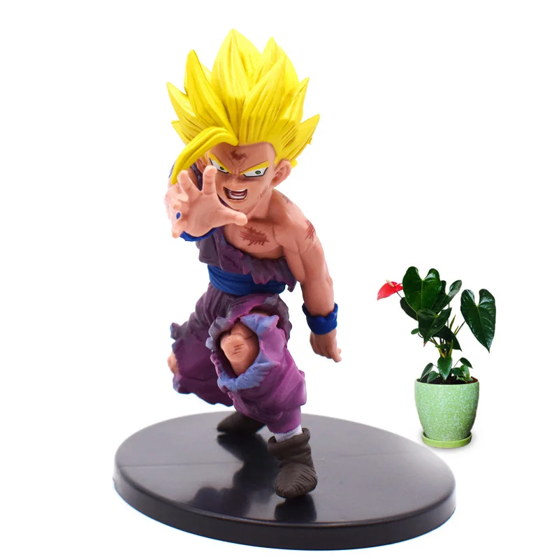 Anime Dragon Ball Super Saiyan Young Son Gohan PVC Action Figure Doll Collectible Model Toy Christmas Gift For Children