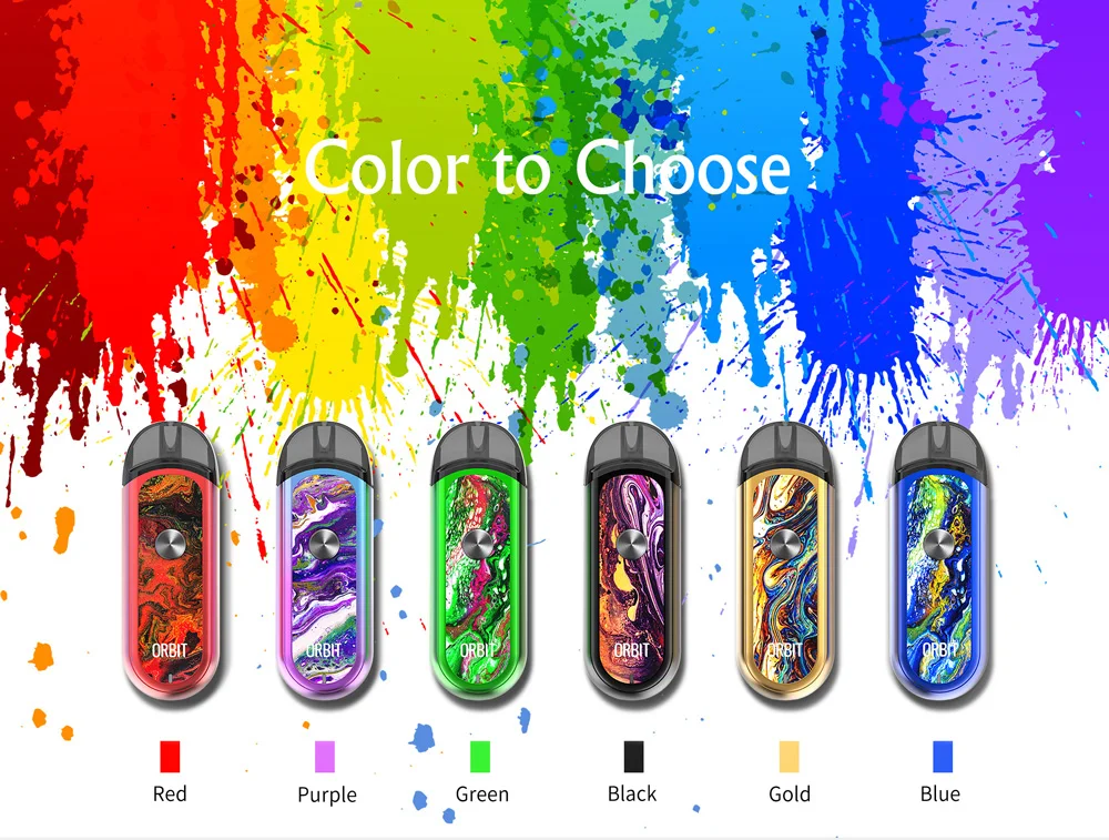 Оригинальный Thinkvape орбиты pod vape ручка комплект Встроенный 1000mah мини панель