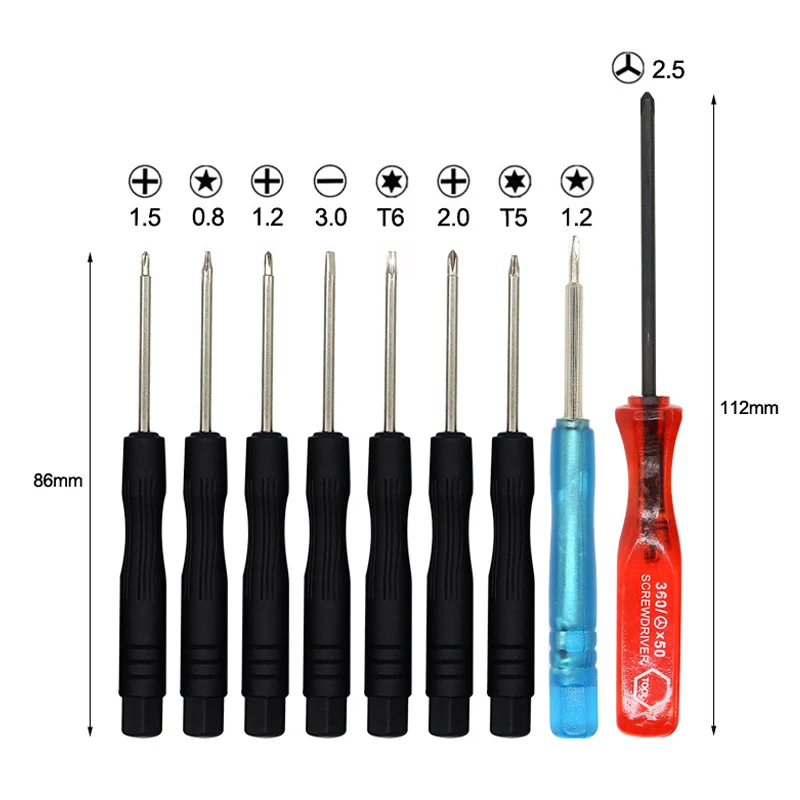 

25 in 1 Precision Screwdriver Set Repair Tool Kit for Watch Computer Glasses Mobile Phone QJS Shop