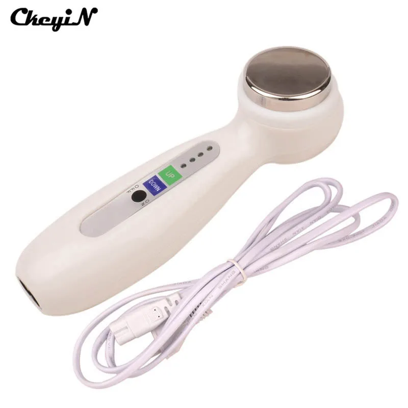 1Mhz Ultrasonic Facial Body Cleaner Massager Massage Face Lift Skin Tightening Deep Cleansing Wrinkle Removal Beauty Equipment negative ion instrument ultrasonic facial wrinkle removal massager beauty care tool facial massage wash face machine