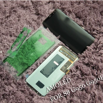 

For Samsung S8 LCD Replacement for SAMSUNG Galaxy S8 LCD G950 G950F Display lcd Touch Screen Digitizer One by one test