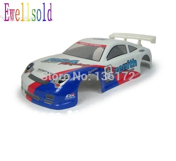 Ewellsell 1:10 Радиоуправляемый автомобиль 1/10 ПВХ Окрашенный корпус для rc гоночный 200