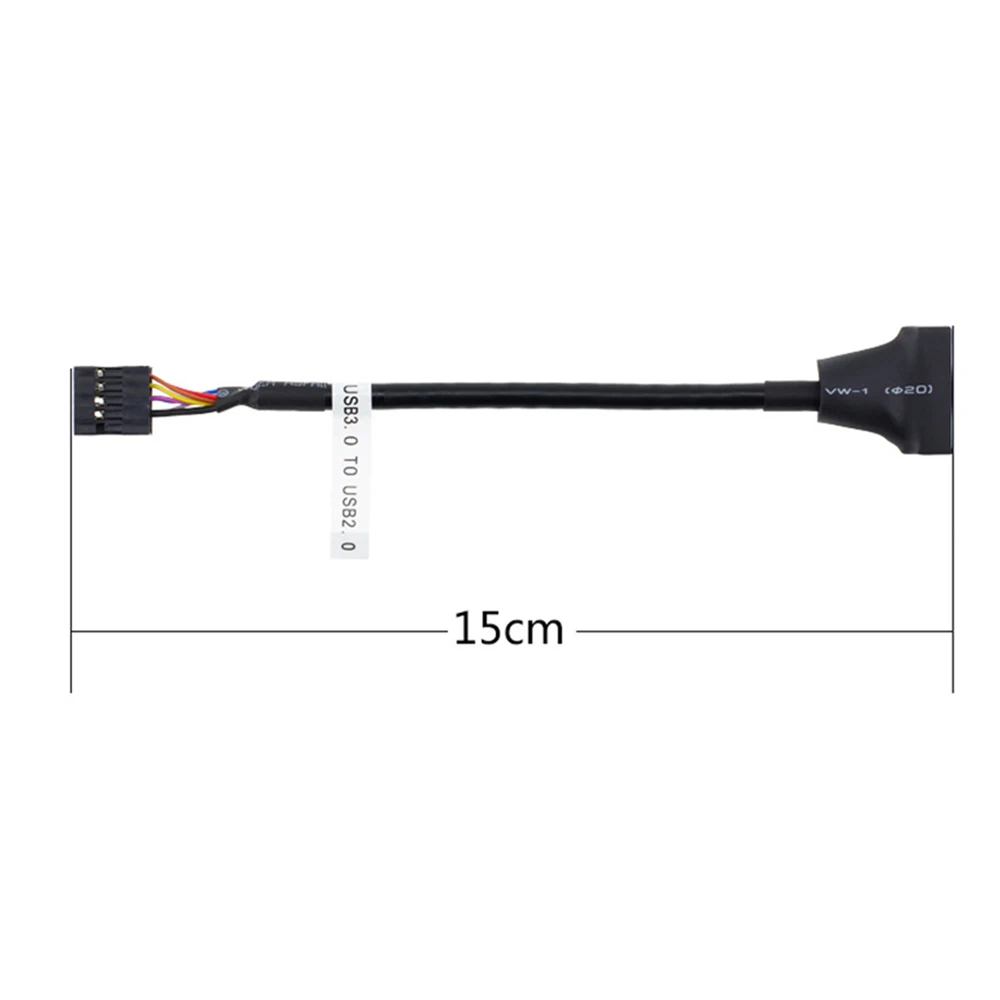 USB 3 0 20 штыревой разъем типа папа к 2 9 контактный материнская плата Женский