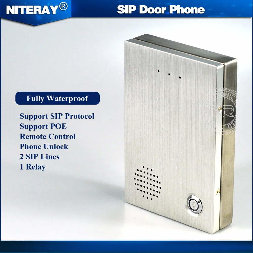 Audio SIP Door Phone IP Doorbell SIP Access Control System