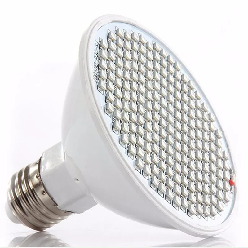 1 шт. 200 светодиодов 166Red 34 Blue Grow Light E27 светодиодная лампа для выращивания растений