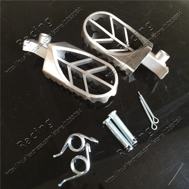 Мотоциклетные подножки из нержавеющей стали для ног подставка мотоцикла Pit Dirt Motor