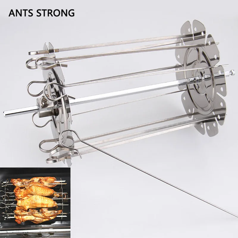 

ANTS STRONG roaster meat barbecue skewers/oven air fryer kebab maker BBQ tools set churrasqueira churrasco