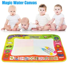 Buy Children Kids Doodle Mat Board Water Aqua Painting Drawing Large Writing Magic Toy YJS Dropship Free Shipping