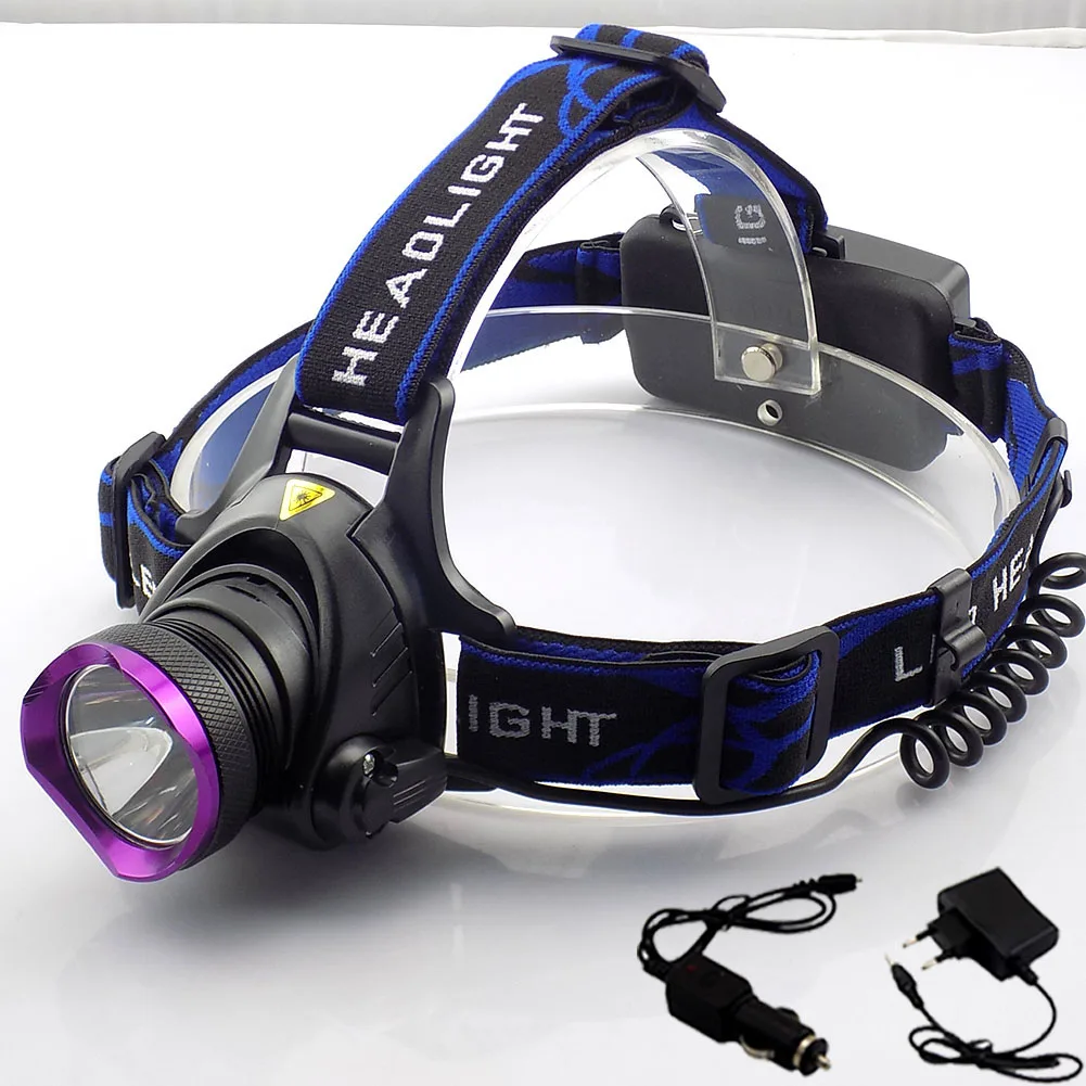 Free shipping 2000 Lm XML T6 Headlamp LED Headlight Head lamp LED