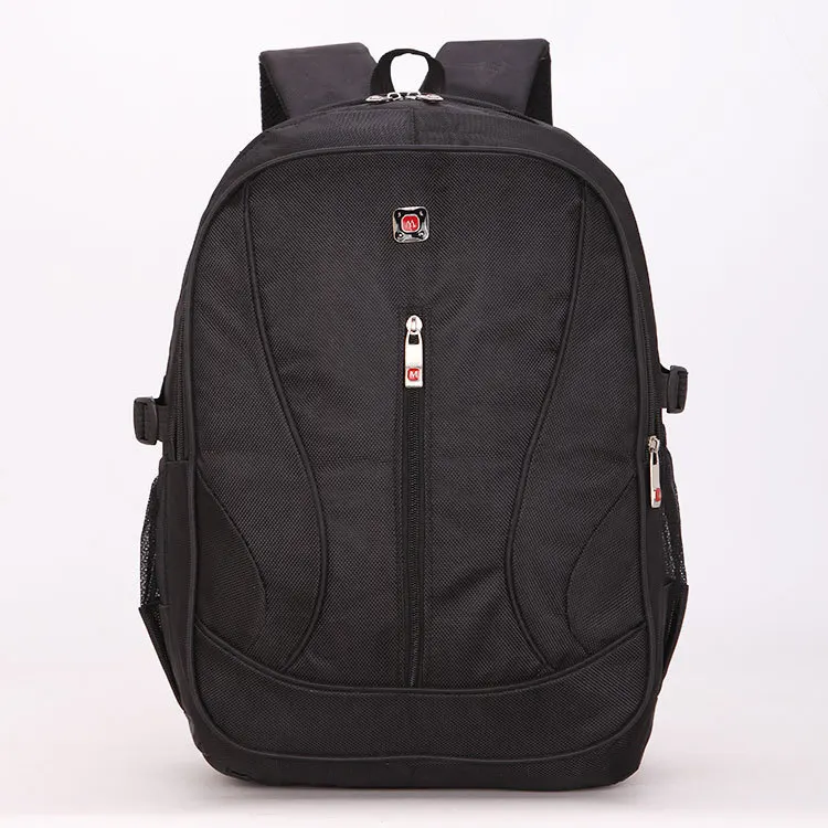 

Manufacturer Men's Backpack Oxford cloth Daypack College School Bagpack Waterproof Black Men Laptop Backpack Bag