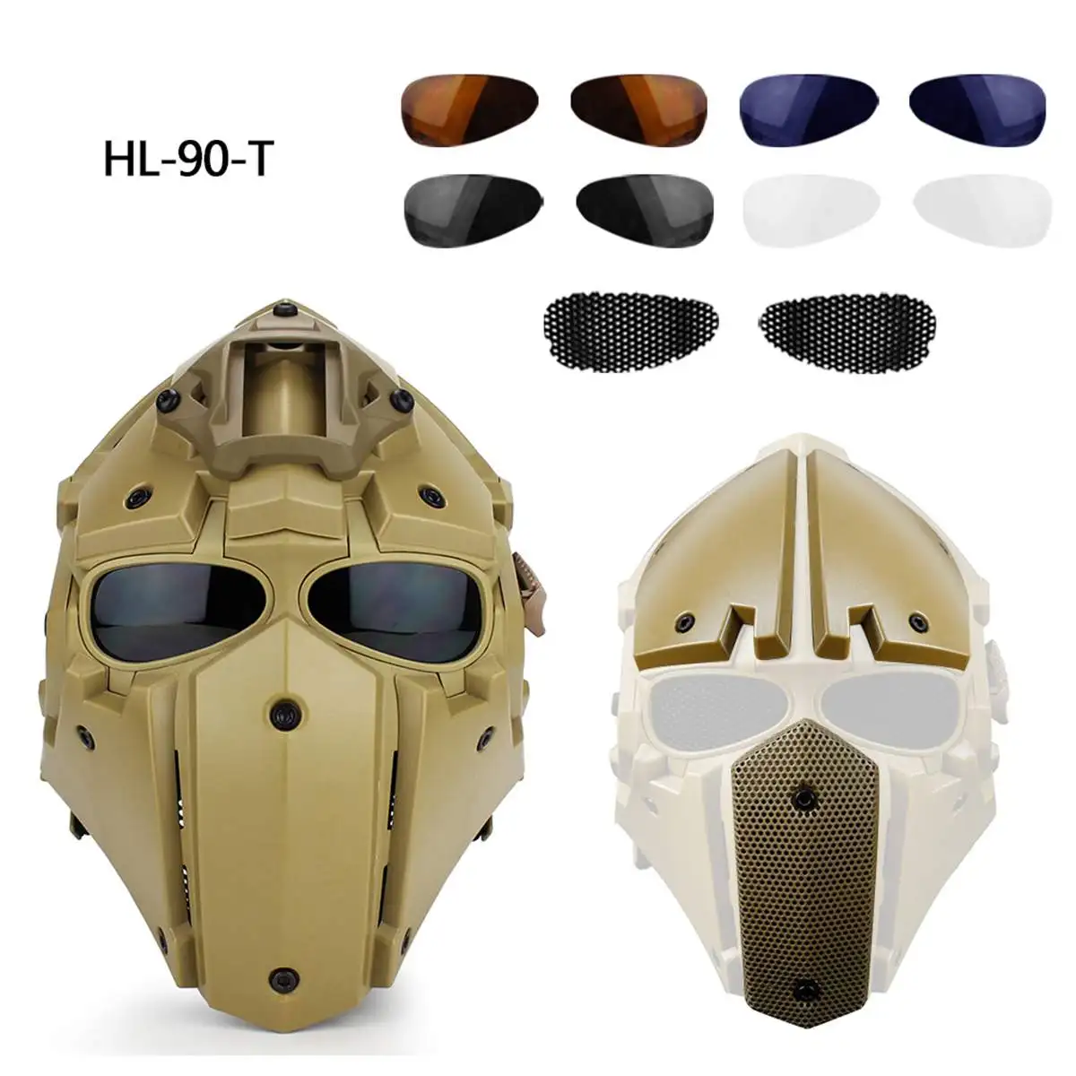 Удобные легкие тактические военные шлемы для улицы, Боевая маска, очки, полностью покрытые, Тактический Защитный мотоциклетный велосипедный шлем