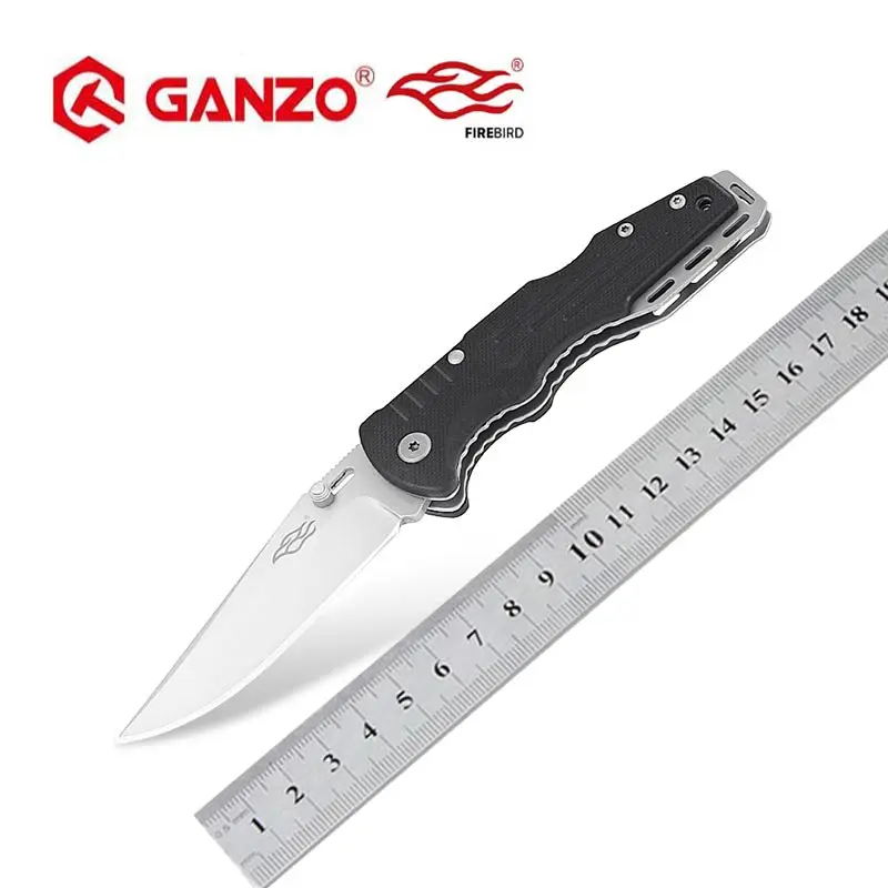 

58-60HRC Ganzo F713M 440C blade G10 Handle EDC Folding knife Survival Camping tool Hunting Pocket Knife tactical outdoor tool