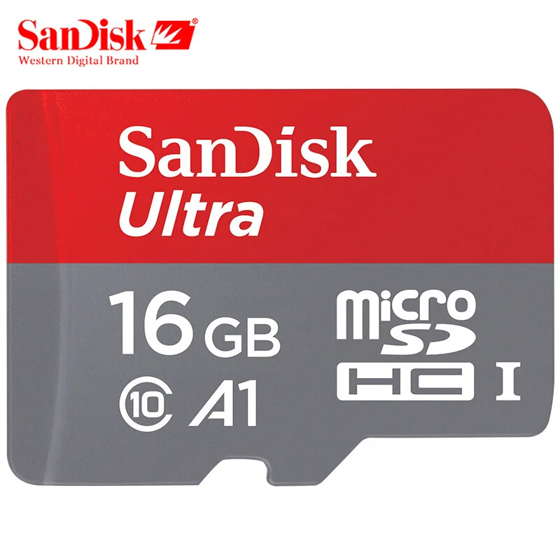 100% Оригинал SanDisk Micro SD карта A1 16 ГБ 32 памяти класс 10 UHS 1 SDHC Tf Microsd carte|Карты памяти| |