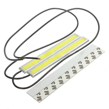 

TOYL 2* Super Thin White COB 84LED DRL Day Driving lamp Daytime Running Fog Light 12V
