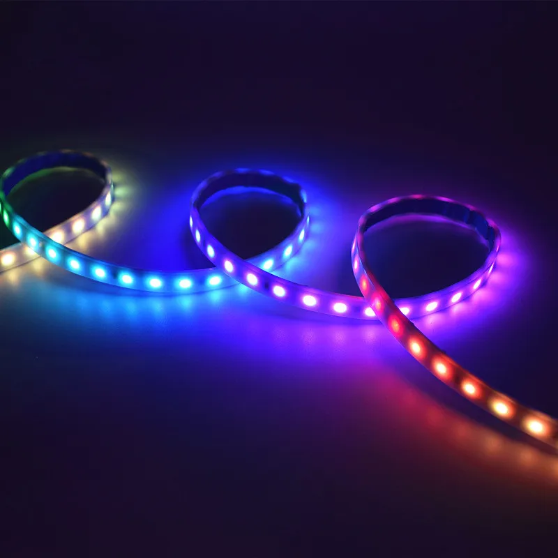 1set 120cm RGB LED Strip Lighting Rear Trunk Tail Light RGB Dynamic Streamer Brake Turn Signal Leds Warning Lights Car Styling 20