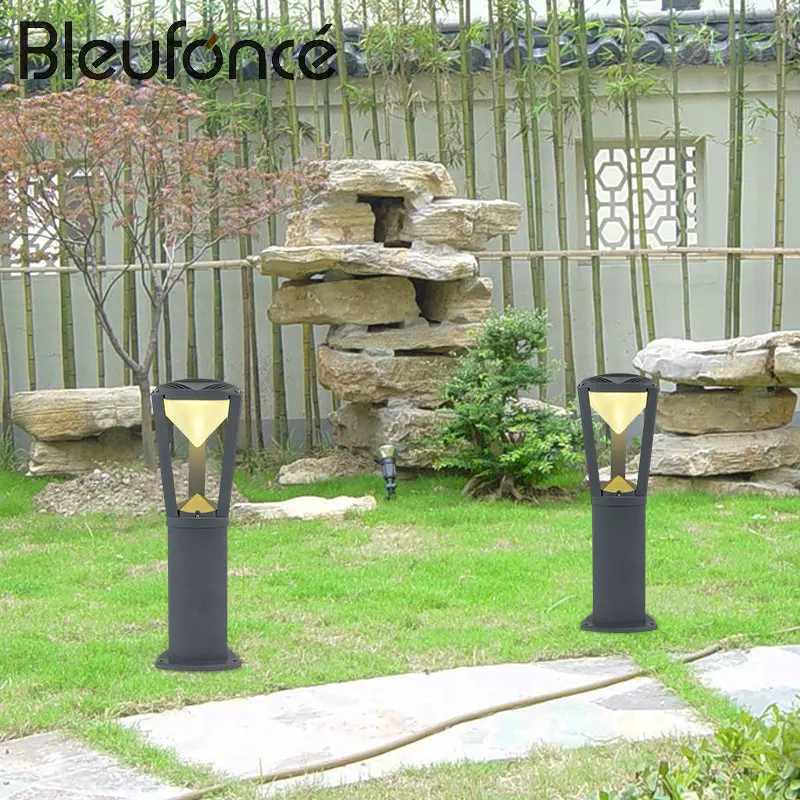 

Lawn Lamp Outdoor Waterproof Lighting Garden Lights LED Pillar Fence Light Outdoor Aisle Corridor Lawn Lamp 110V 220V BL111