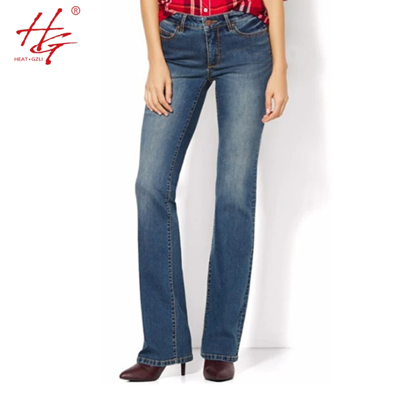 calça jeans solta feminina