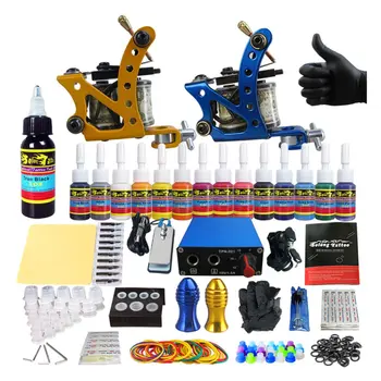 

TK203-37 Tattoo equipment tool accessories wholesale student tattoo machine set secant fogging European tattoo tattoo set