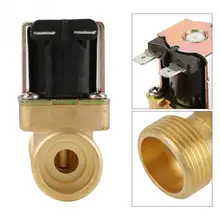 BSPP G34 латунь NC нормально Электрический электромагнитный клапан 24 V 2-ходовой клапан регулирования давления