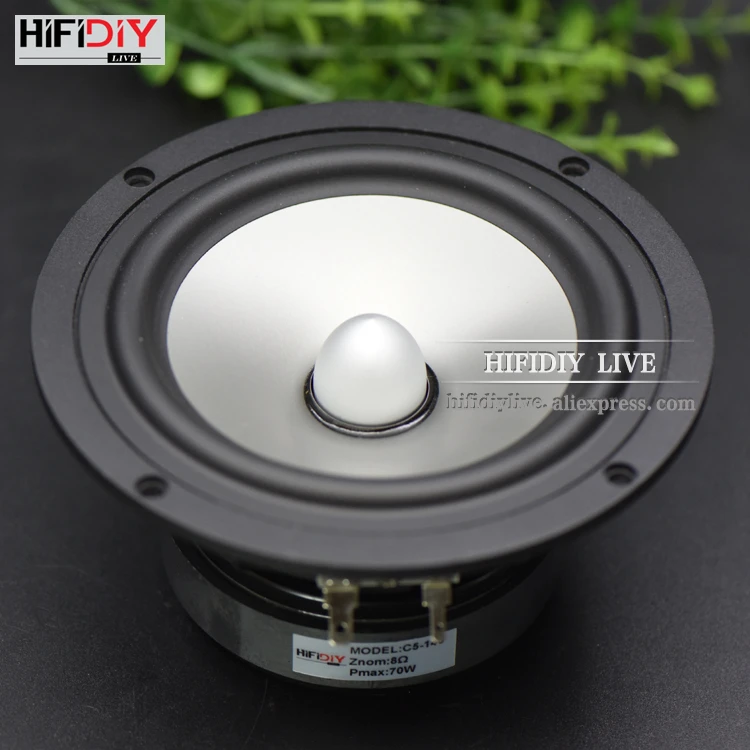 HIFIDIY LIVE C5 146 литой алюминиевый динамик Hi Fi с металлической раковиной 5 7 дюйма