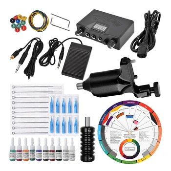 

Zeus Tattoo Motor Tattoo Machin Power Supply Tattoo Color Wheel Suit Semi-Permanent Professional Tattoo Art Tool