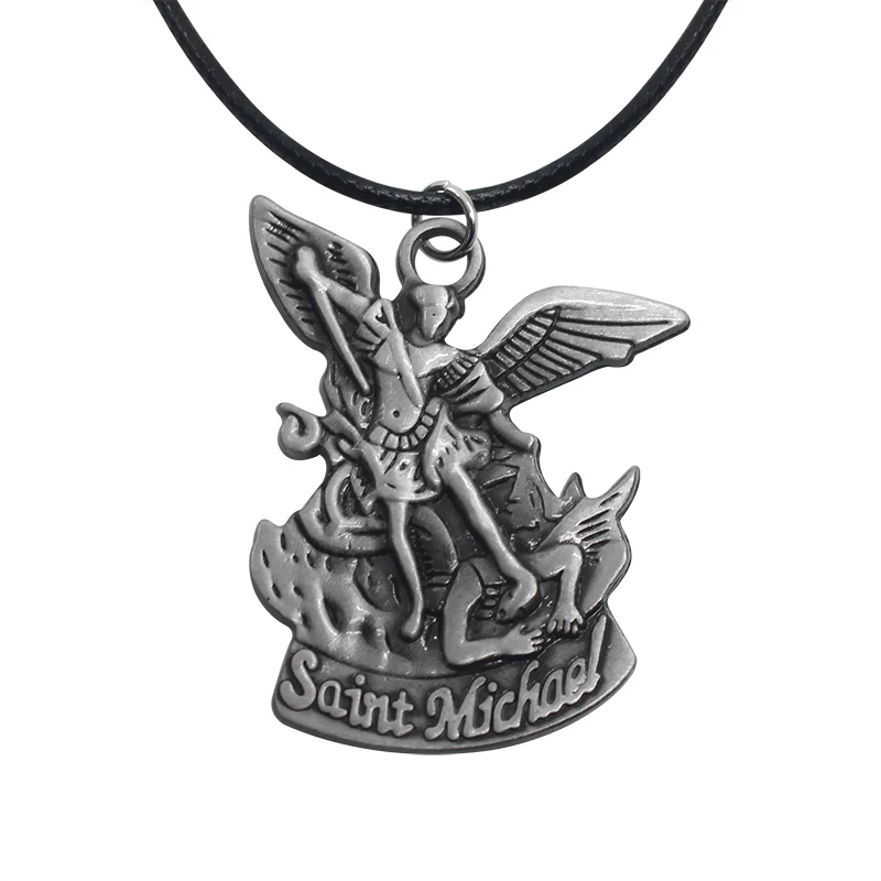 Винтажные ожерелья с подвесками подвеска Майклом и крыльями|fashion necklace|necklace