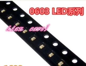 

4000pcs/lot 0603 Orange/amber Smd/smt Led Super Bright Lamp Lights-emitting Diodes free 0603 smd led orange 600-610nm