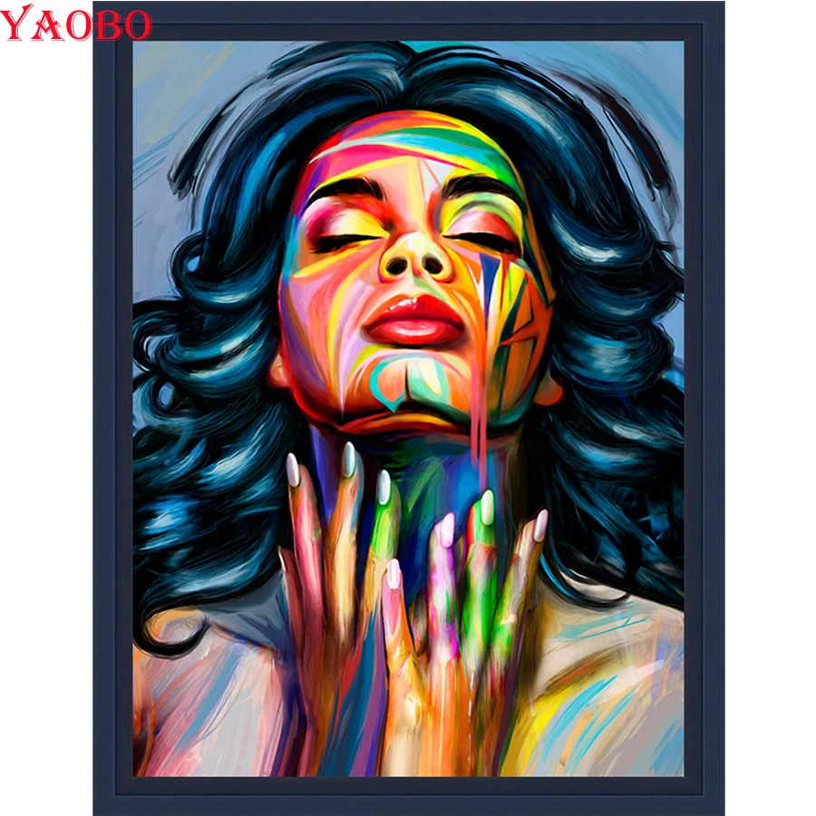 

Diy 5D Full Square/Round Diamond Painting Makeup woman Diamond Embroidery beaded Cross Stitch Mosaic Crafts Hobby Needlework