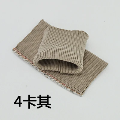 Новинка DIY 8*9 см утолщенные трикотажные ребристые тканевые манжеты пара пальто