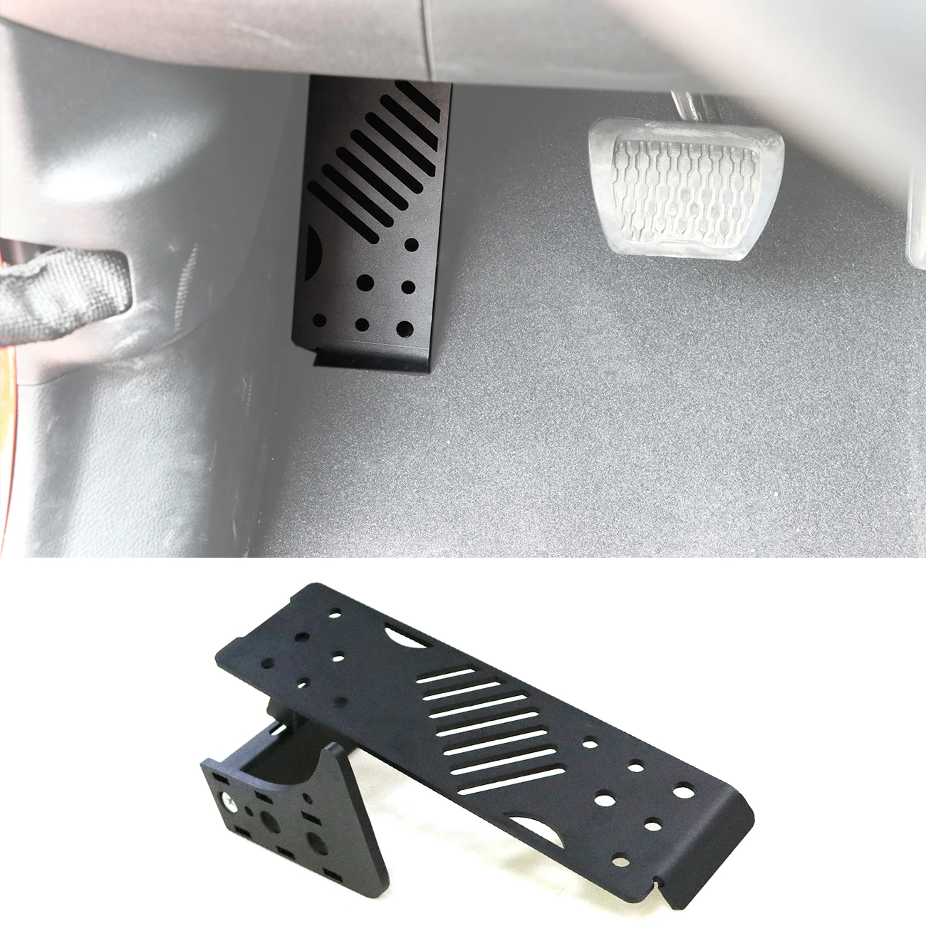 Rest Pedal for Jeep Wrangler JL 2018 2019 Aluminium Adjustable Left