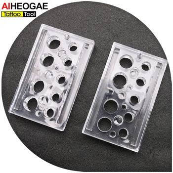 

Wholesale- Lot of 100pcs Tattoo Ink Cup Holder for Tattoo Pigment Tool Permanent Makeup Pigment Cups Caps IA318