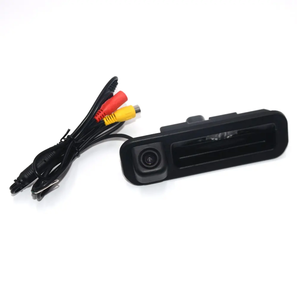 BNCG Special Car Rear View Camera For Ford Focus 2 3 2012 2013 Trunk Handle Trajectory Camera Color Night Vision Waterproof
